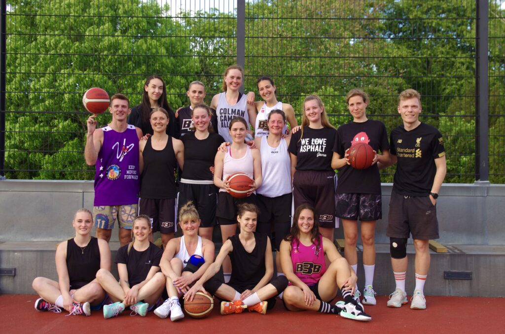 People from B3B Basketball club